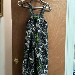 Size 5/6 Zeroxposur Green Snowbib